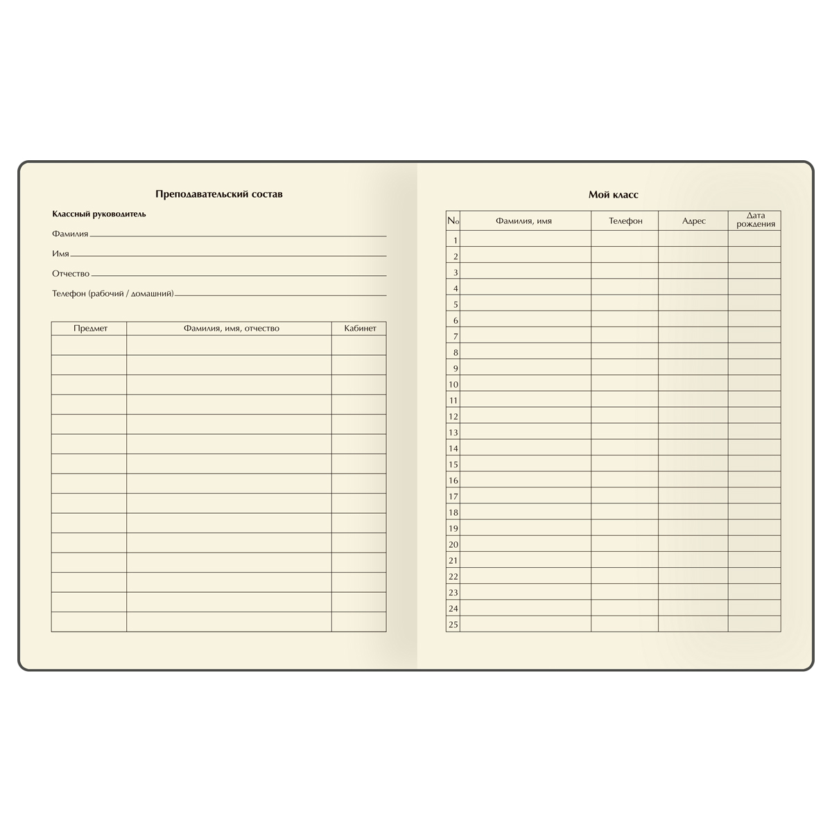 Дневник 1-11 кл. 48л. (твердый) BG "Sakura", иск. кожа, тиснение фольгой, печать, кисточка иск. кожа, ляссе - фото 4