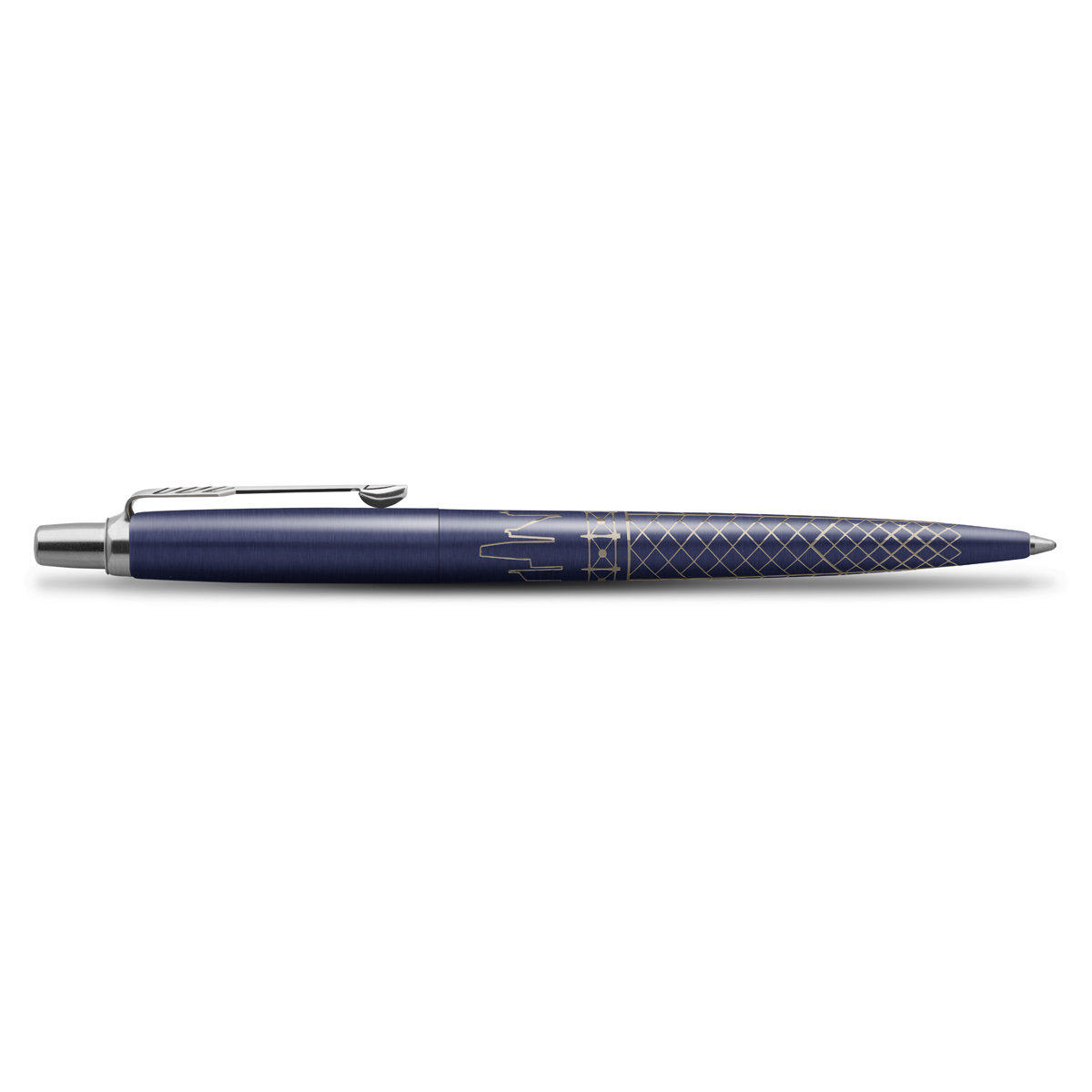 Ручка шариковая Parker "Jotter Sydney Blue CT" синяя, 1,0мм, кнопочн., подарочная упаковка - фото 2