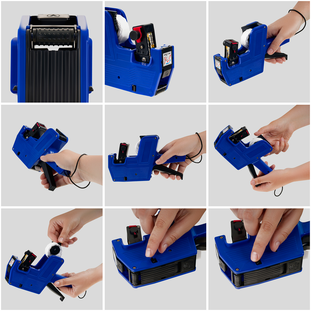 Этикет-пистолет OfficeSpace однострочный, волнистая лента, 8 символов, 22*12мм - фото 6