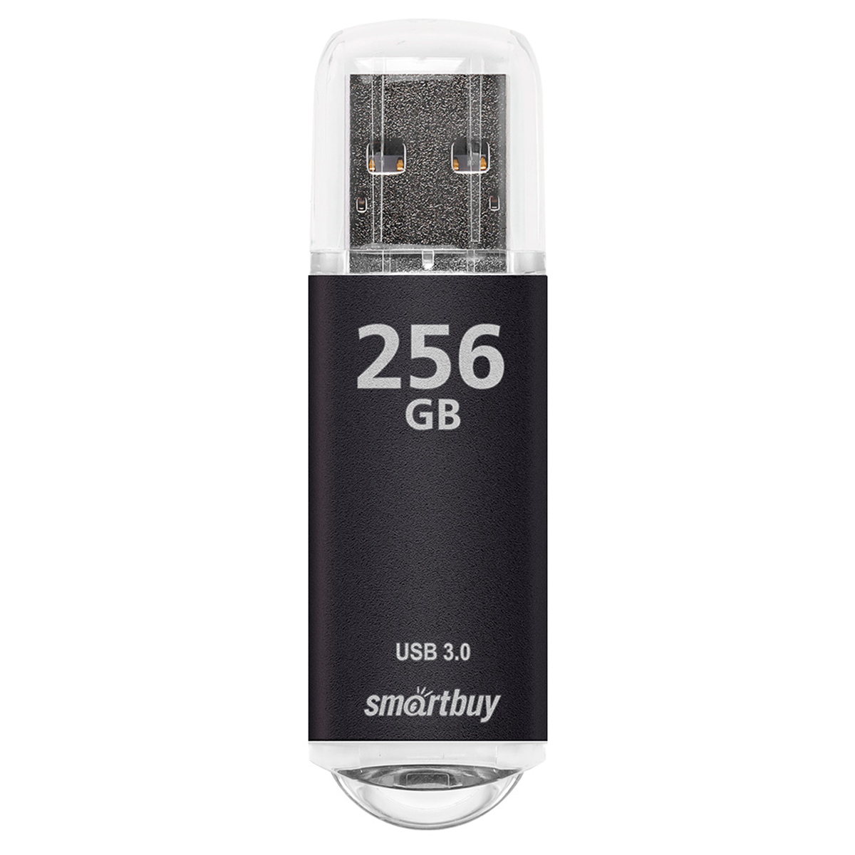 Память Smart Buy "V-Cut"  256GB, USB 3.0 Flash Drive, черный (металл. корпус ) - фото 2