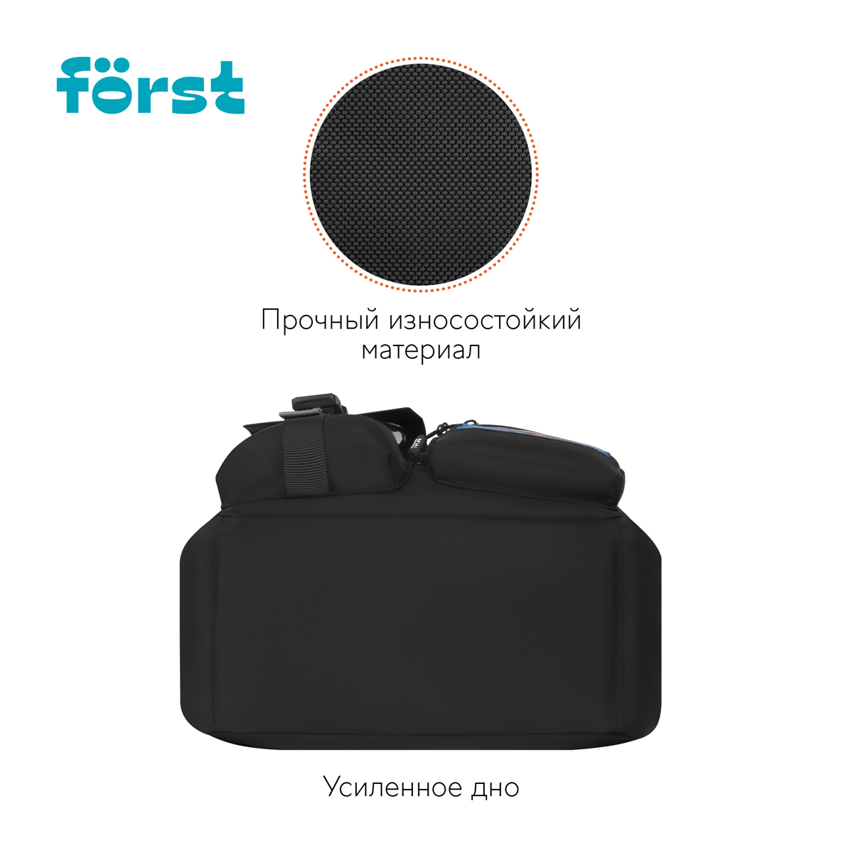 Рюкзак F?rst F-Teens "Anime girl" 40*28*15см, 1 отделение, 7 карманов, уплотненная спинка - фото 6