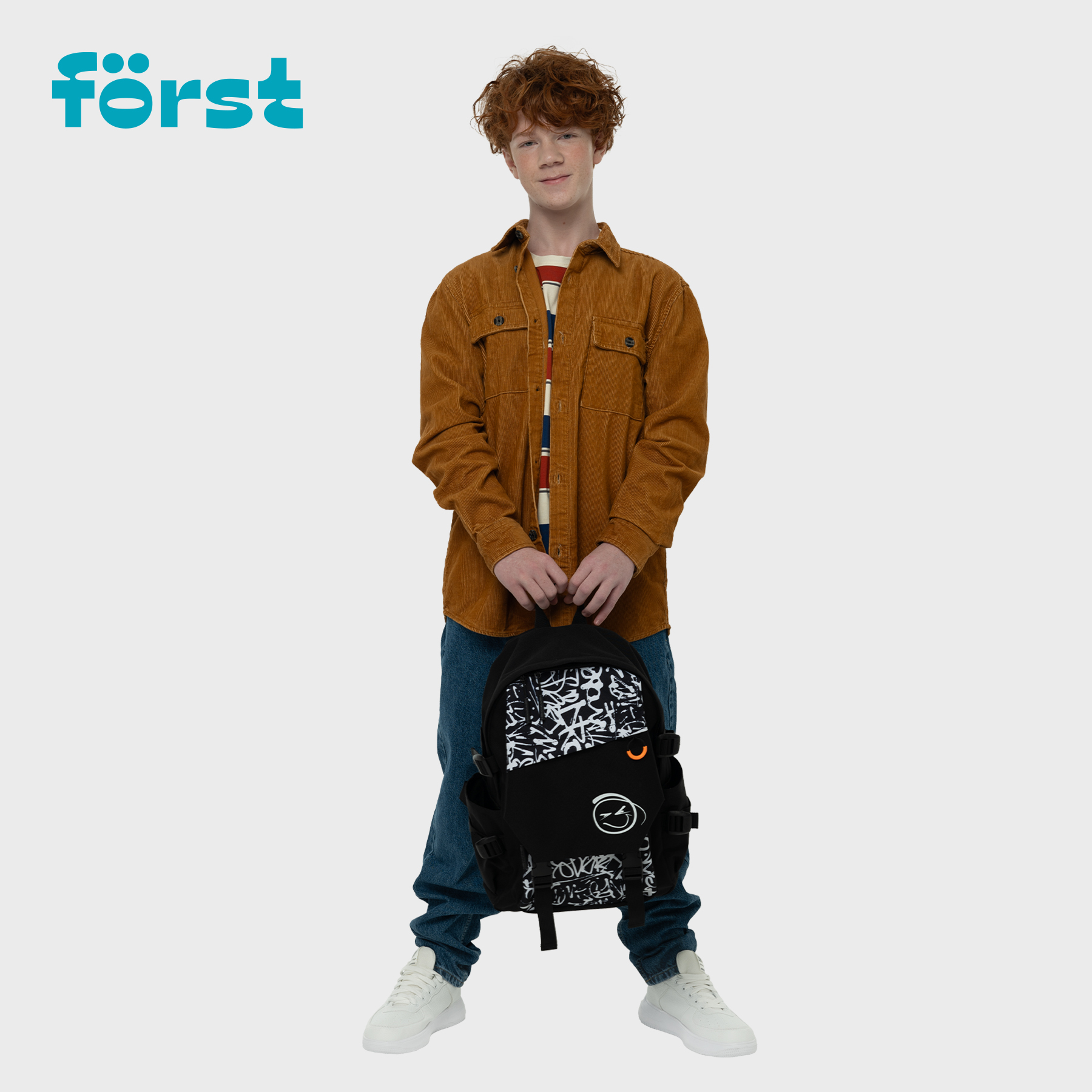 Рюкзак F?rst F-City "Street Beat" 43,5*28*16см, 1 отделение, 5 карманов, уплотненная спинка - фото 10