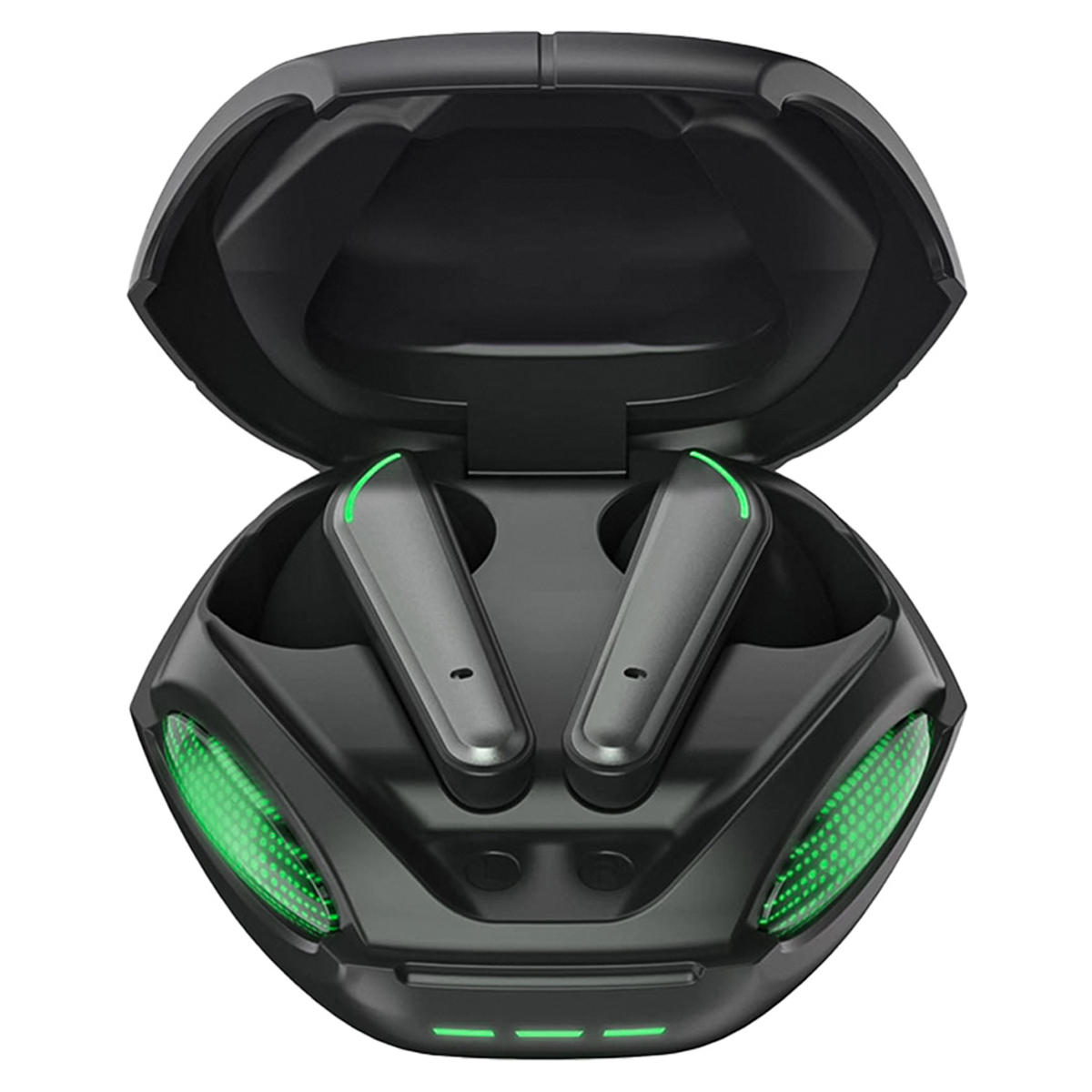 Наушники с микрофоном беспроводные Smartbuy Taipan 2, Bluetooth 5.0, TWS, сенс. упр., разъем Type-C, черный - фото 2
