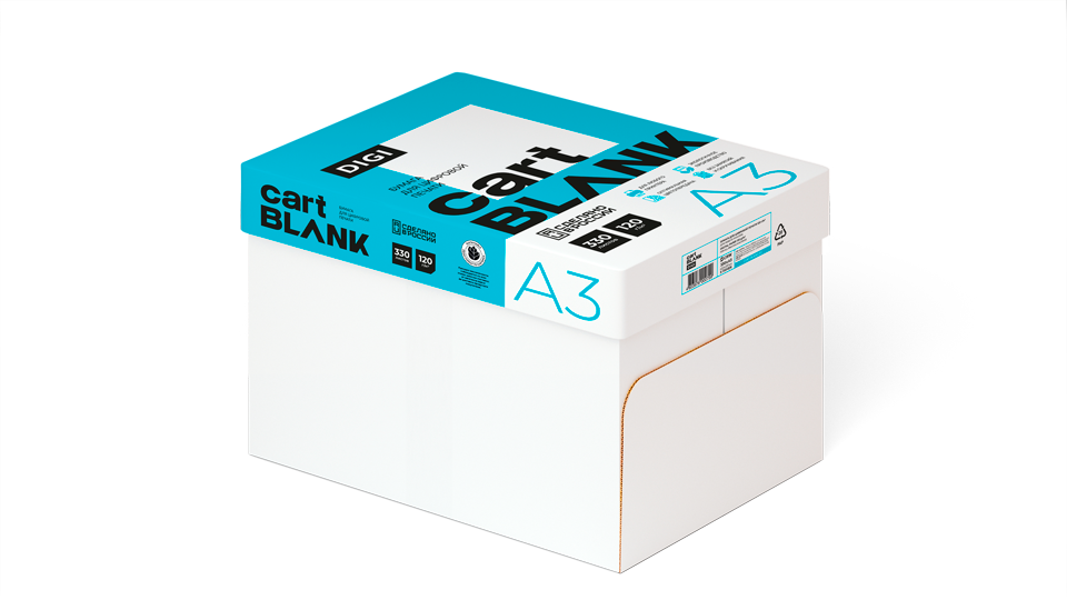Бумага Cartblank "Digi" А3, 120г/м2, 330л., 146% - фото 3