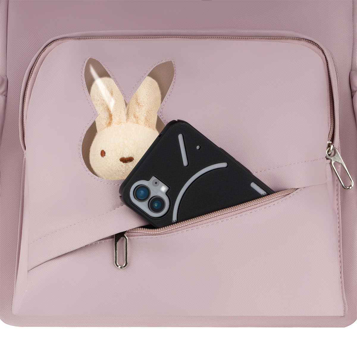 Рюкзак MESHU "Bunny", 42*32*14см, 1 отделение, 4 кармана, уплотненная спинка - фото 6