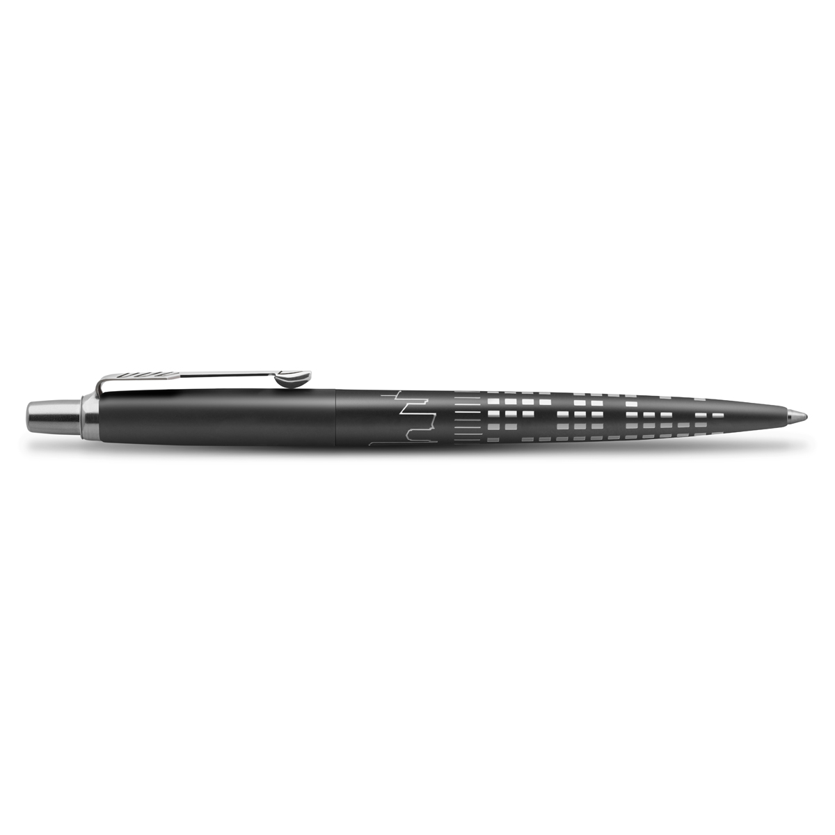 Ручка шариковая Parker "Jotter New York Black CT" синяя, 1,0мм, кнопочн., подарочная упаковка - фото 3
