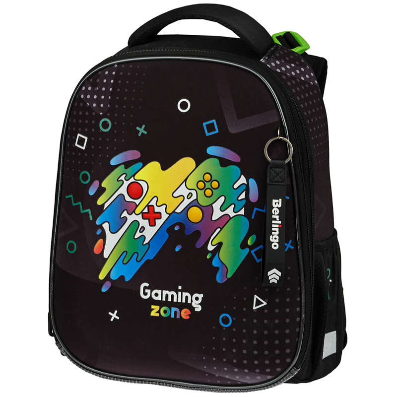 Ранец Berlingo Expert Max "Gaming Zone" 37*28*16см, 2 отделения, анатомическая спинка, дождевик в комплекте - фото 1