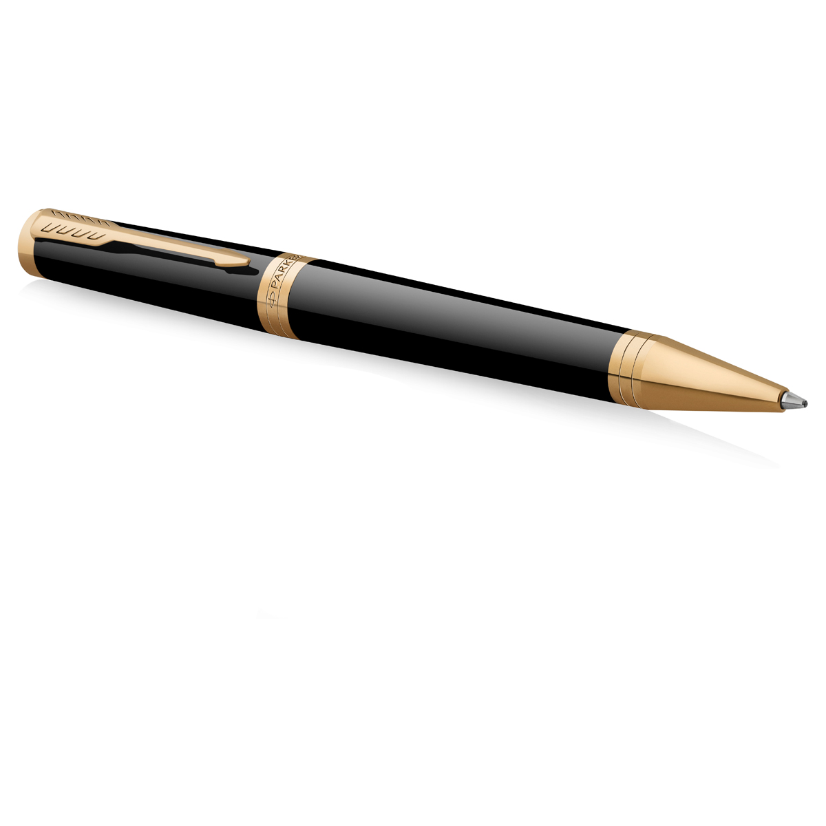 Ручка шариковая Parker "Ingenuity Black GT" черная, 1,0мм, подарочная упаковка - фото 2