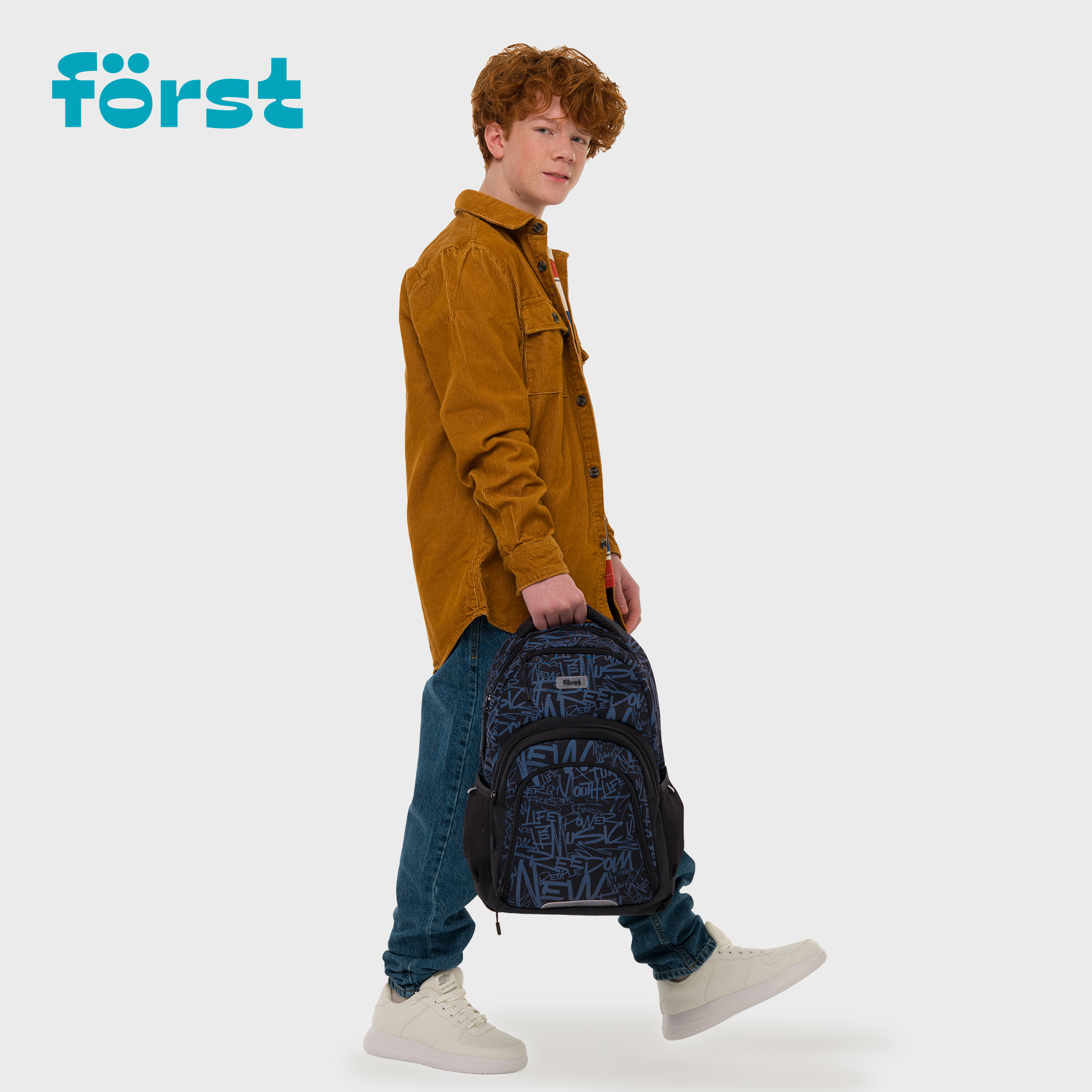 Рюкзак F?rst F-Line "Free people" 42*27*16см, 1 отделение, 5 карманов, уплотненная спинка - фото 11