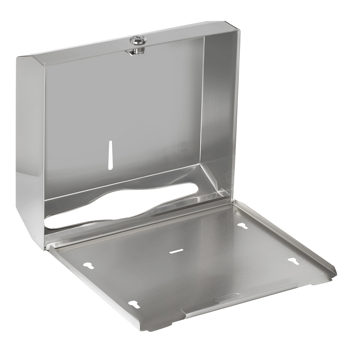 Диспенсер для полотенец листовых OfficeClean Professional (Z-сл.), нержавеющая сталь, глянцевое покрытие - фото 10