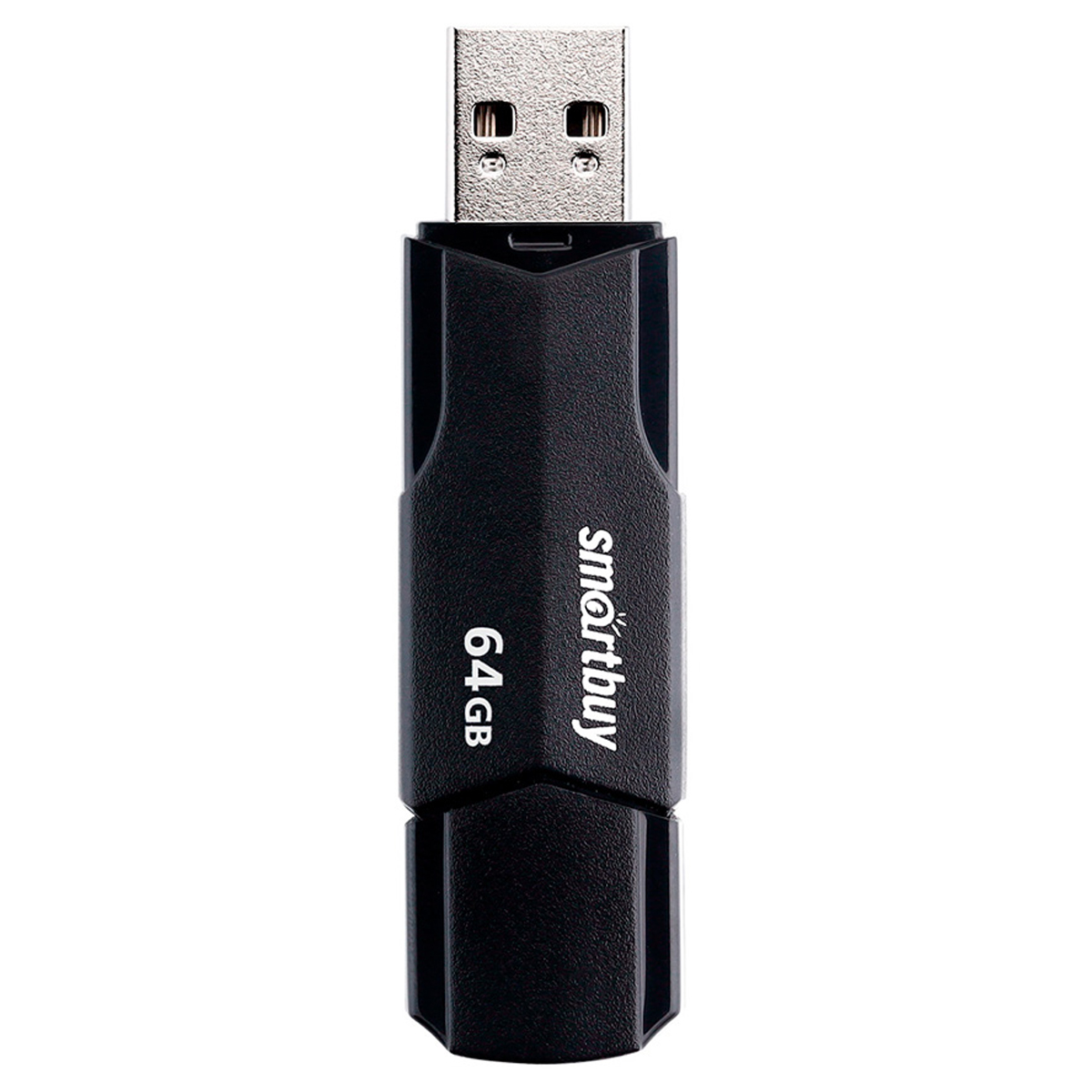Память Smart Buy "Clue"  64GB, USB 2.0 Flash Drive, черный - фото 3