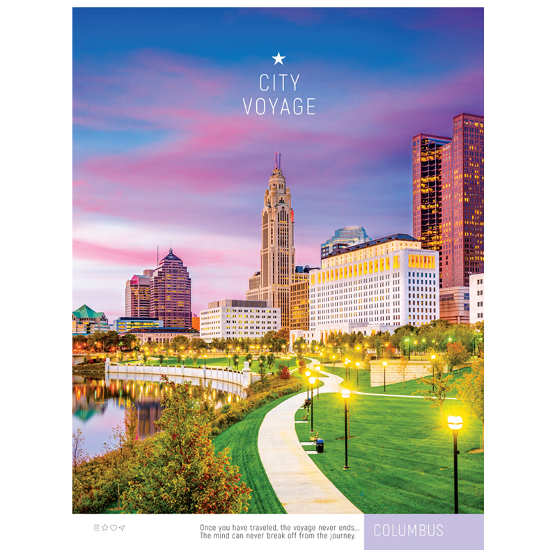 Тетрадь 96л., А4, клетка ArtSpace "Путешествия. City voyage" - фото 5