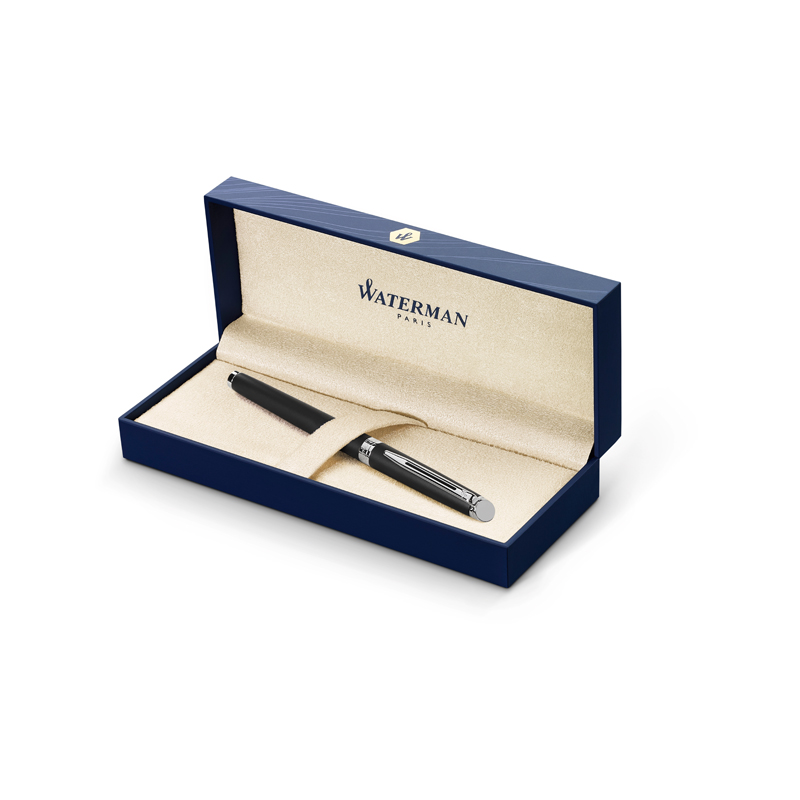 Ручка перьевая Waterman "Hemisphere Matt Black PТ" черный, 0,8мм, подарочная упаковка - фото 2