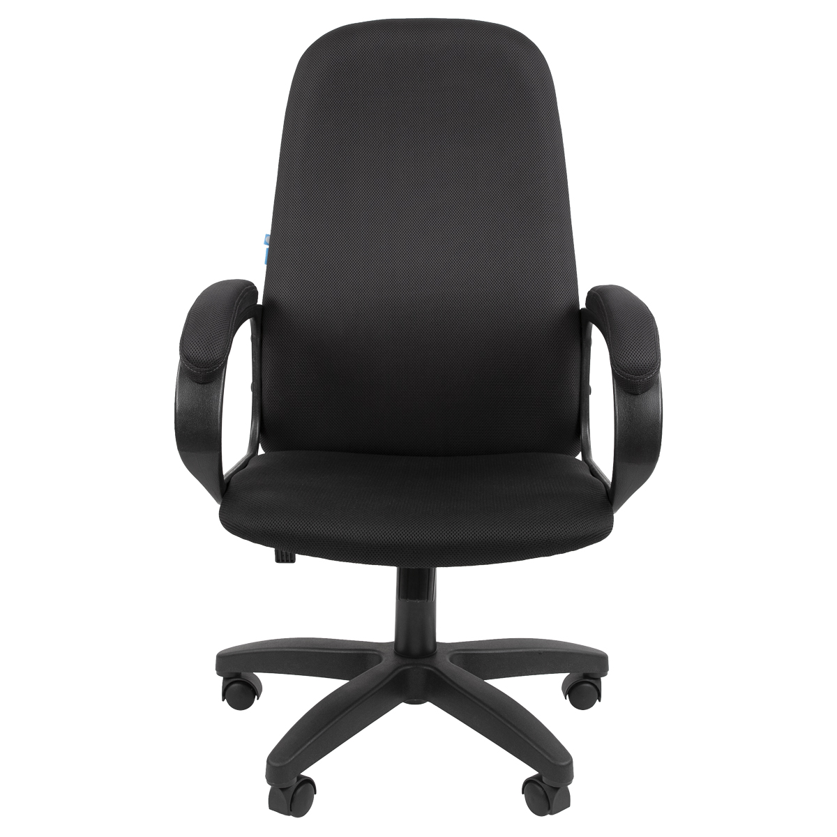 Кресло руководителя Helmi HL-E79 "Elegant", PL, ткань TW черная/серая, механизм качания - фото 2