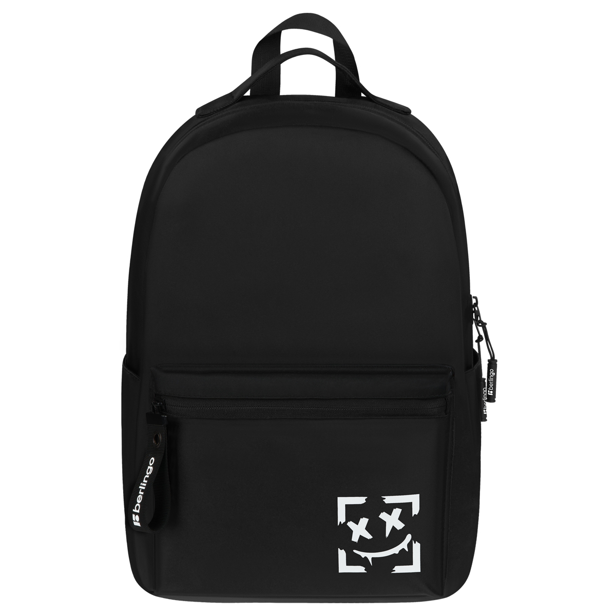 Рюкзак Berlingo UrbanStyle "Graffiti Black" 40*28*11см, 1 отделение, 3 кармана, эргономичная спинка - фото 1