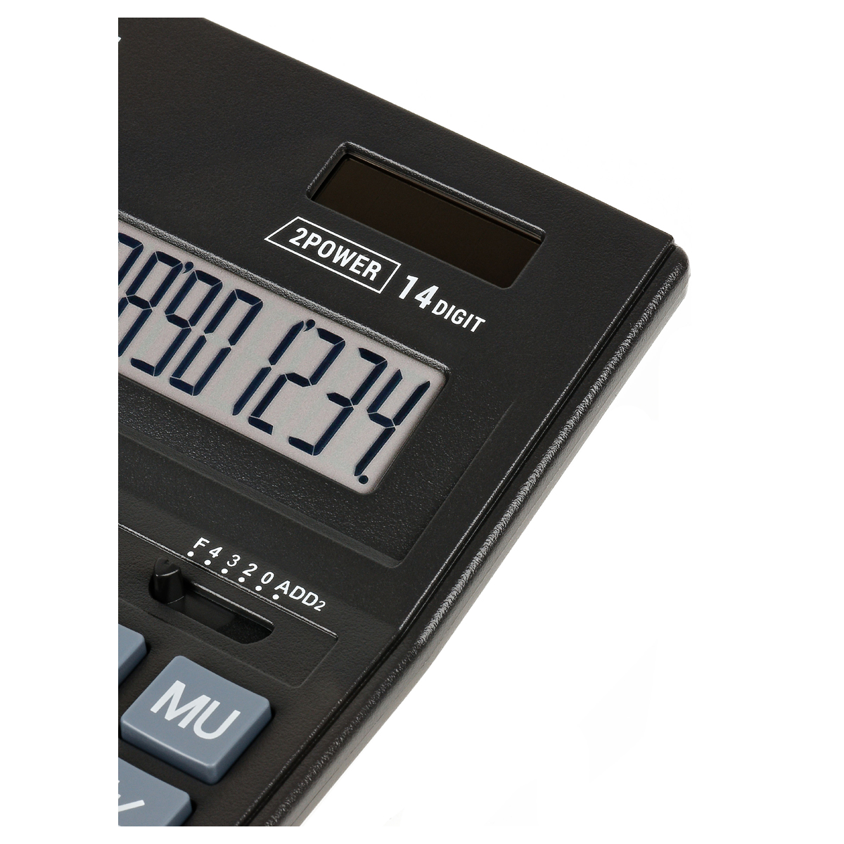 Калькулятор настольный Eleven Business Line CDB1401-BK, 14 разрядов, двойное питание, 155*205*35мм, черный - фото 5