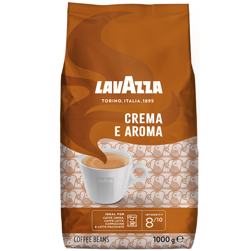 Кофе Lavazza Crema e Aroma в зернах, 1кг, 2444 - фото 3