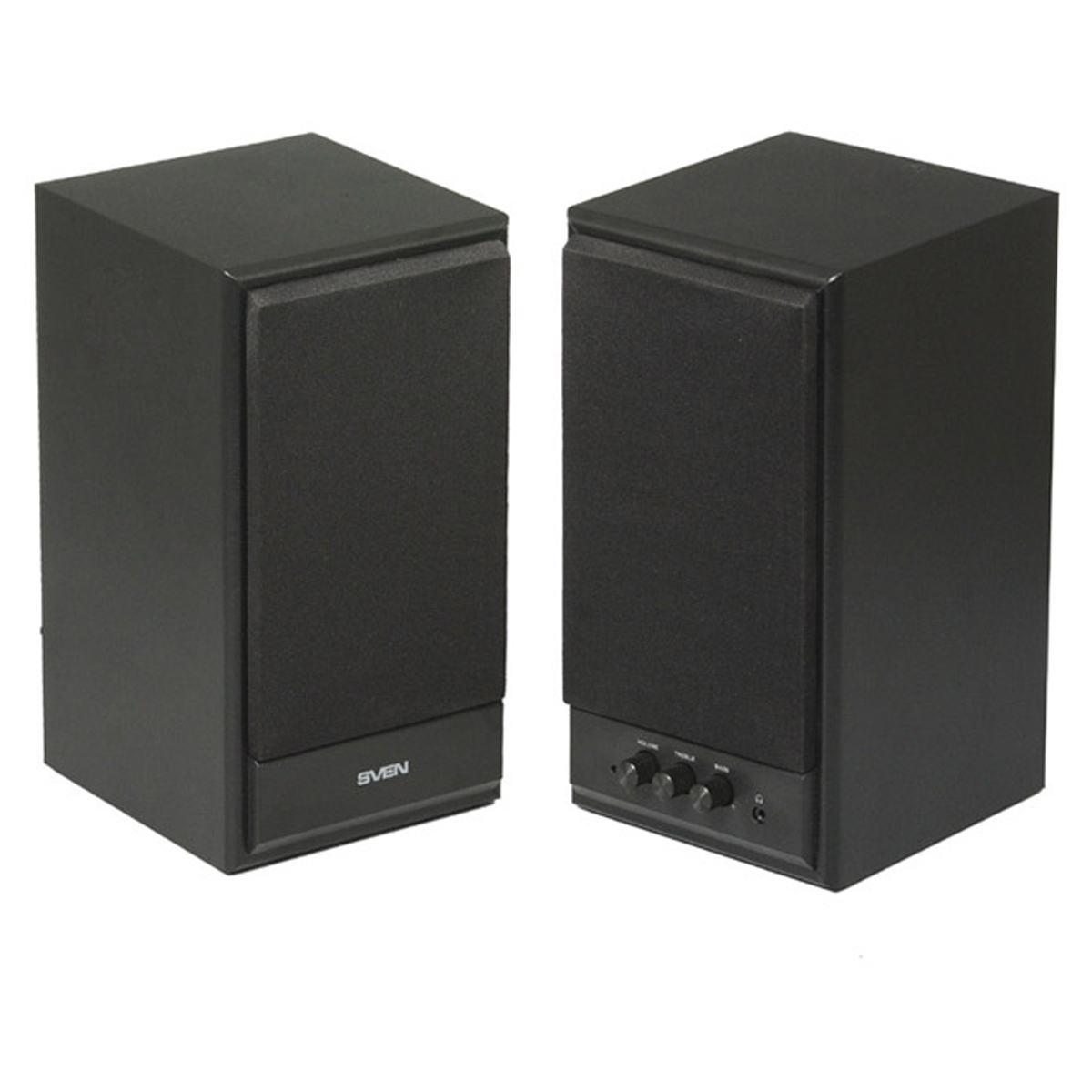 Колонки Sven SPS-702, 2*20W, деревянный корпус, черный - фото 3
