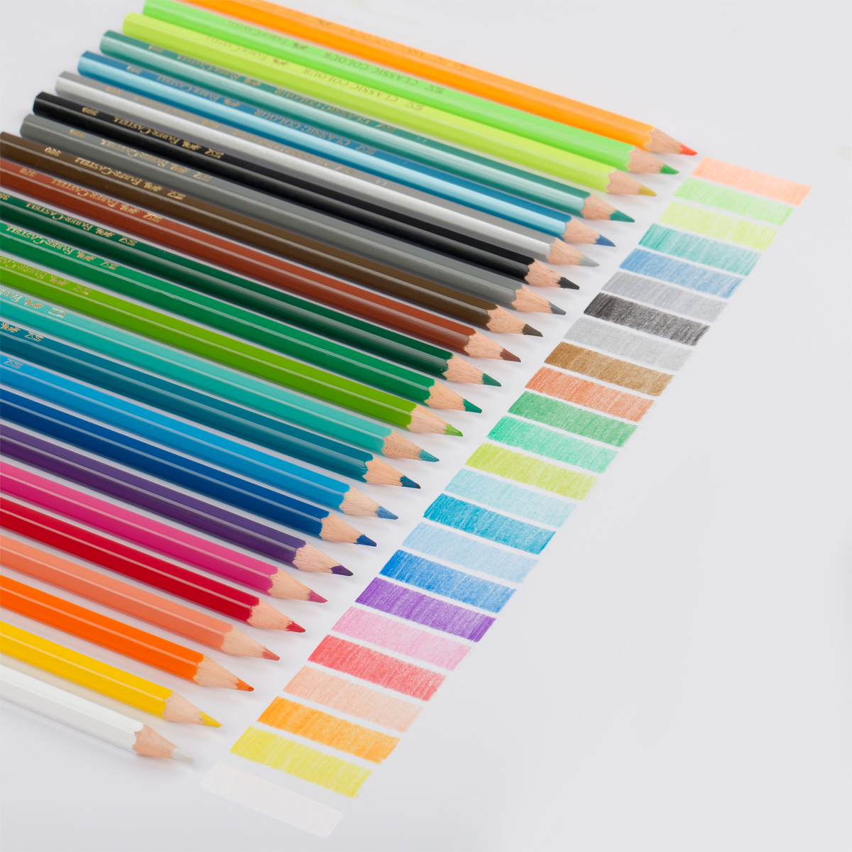Карандаши цветные Faber-Castell "Dinosaur", 18 цв. + 3 цв. металл. + 3 цв. неон. + наклейки, заточен., картон, европодвес - фото 6