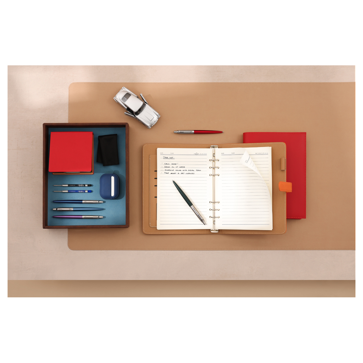 Ручка шариковая PARKER "Jotter Core Waterloo Blue CT", корпус голубой, детали хром, синяя, 1953191 - фото 2