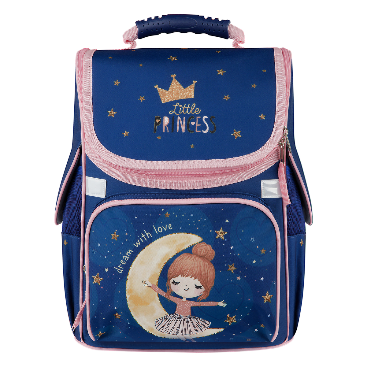 Ранец ArtSpace Junior "Princess" 37*28*21см, 1 отделение, 3 кармана, анатомическая спинка - фото 2