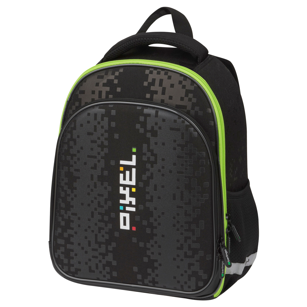 Ранец Berlingo Expert Plus "Pixel style" 38*29*15см, 2 отделения, 2 кармана, анатомическая спинка - фото 1