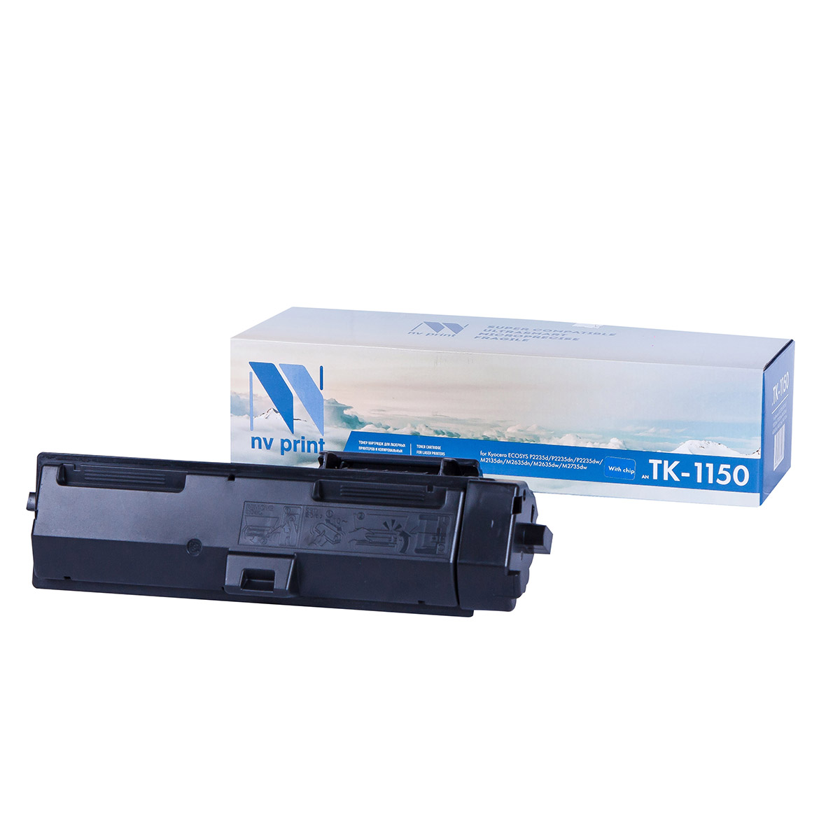 Картридж совм. NV Print TK-1150 черный для Kyocera P2235d/P2235dn/P2235dw/M2135dn/M2635dn (3000стр.) - фото 1