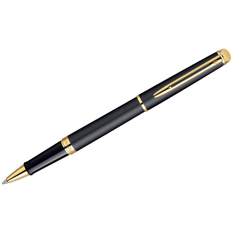 Ручка-роллер Waterman "Hemisphere Matt Black GT" черная, 0,8мм, подарочная упаковка - фото 1
