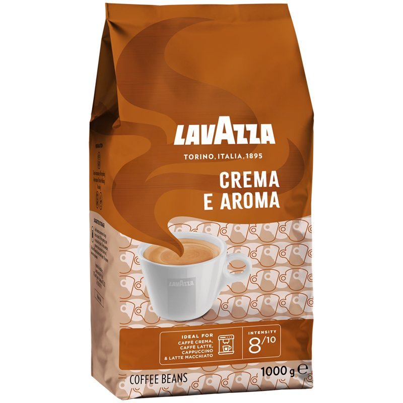 Кофе Lavazza Crema e Aroma в зернах, 1кг, 2444 - фото 1