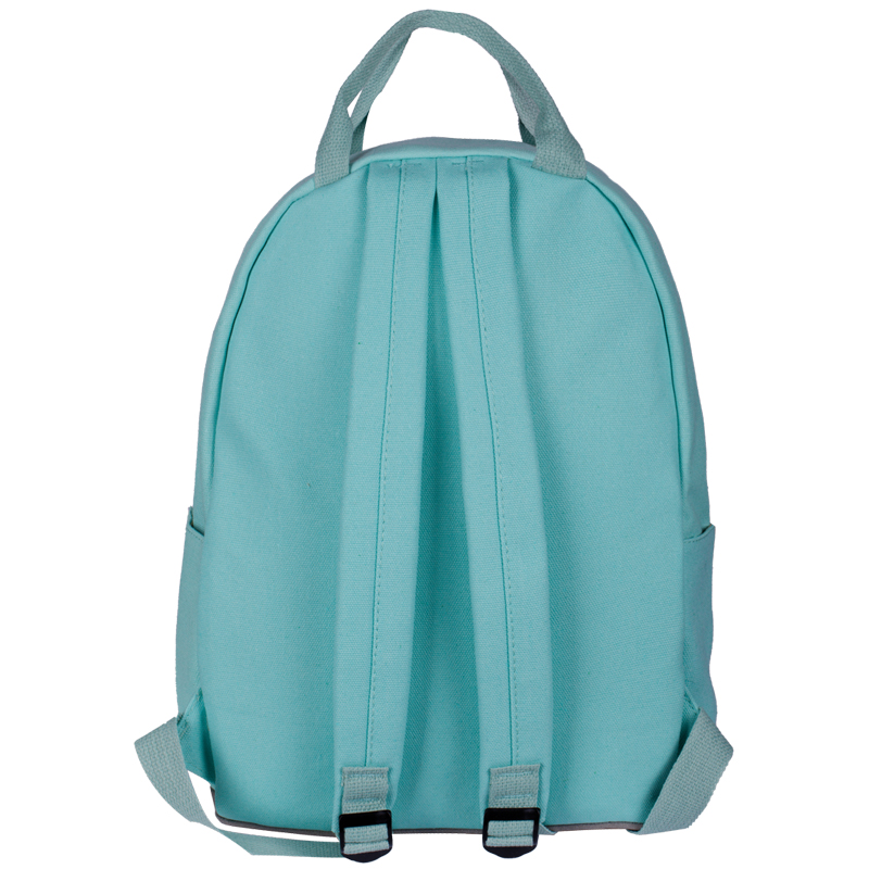 Рюкзак ArtSpace Casual "Soft mint"38*30*13см, 1 отделение, 2 кармана, иск. замша/канва - фото 5