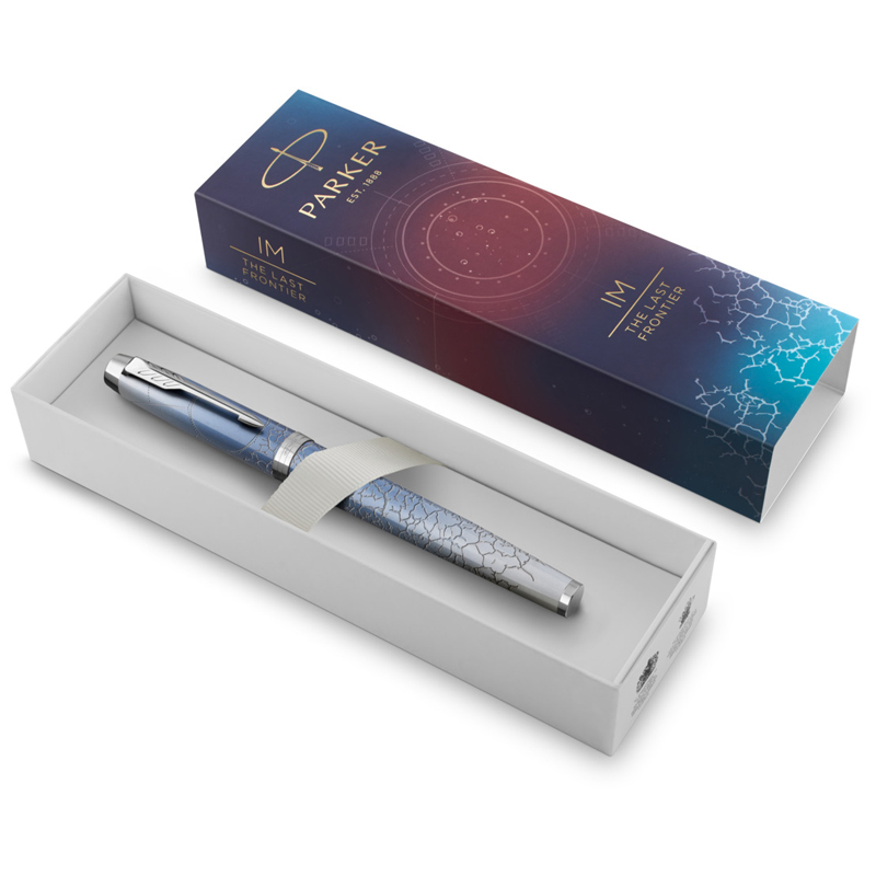 Ручка перьевая Parker "IM Special Edition Polar" синяя, 0,8мм, подарочная упаковка - фото 5