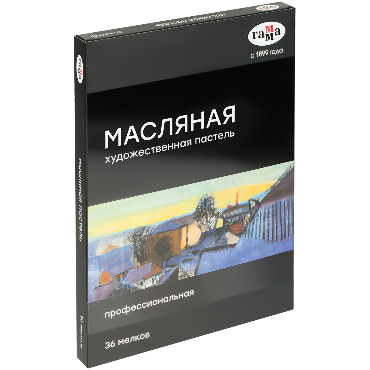 Пастель масляная Гамма, 36 цветов, картон. упаковка - фото 2