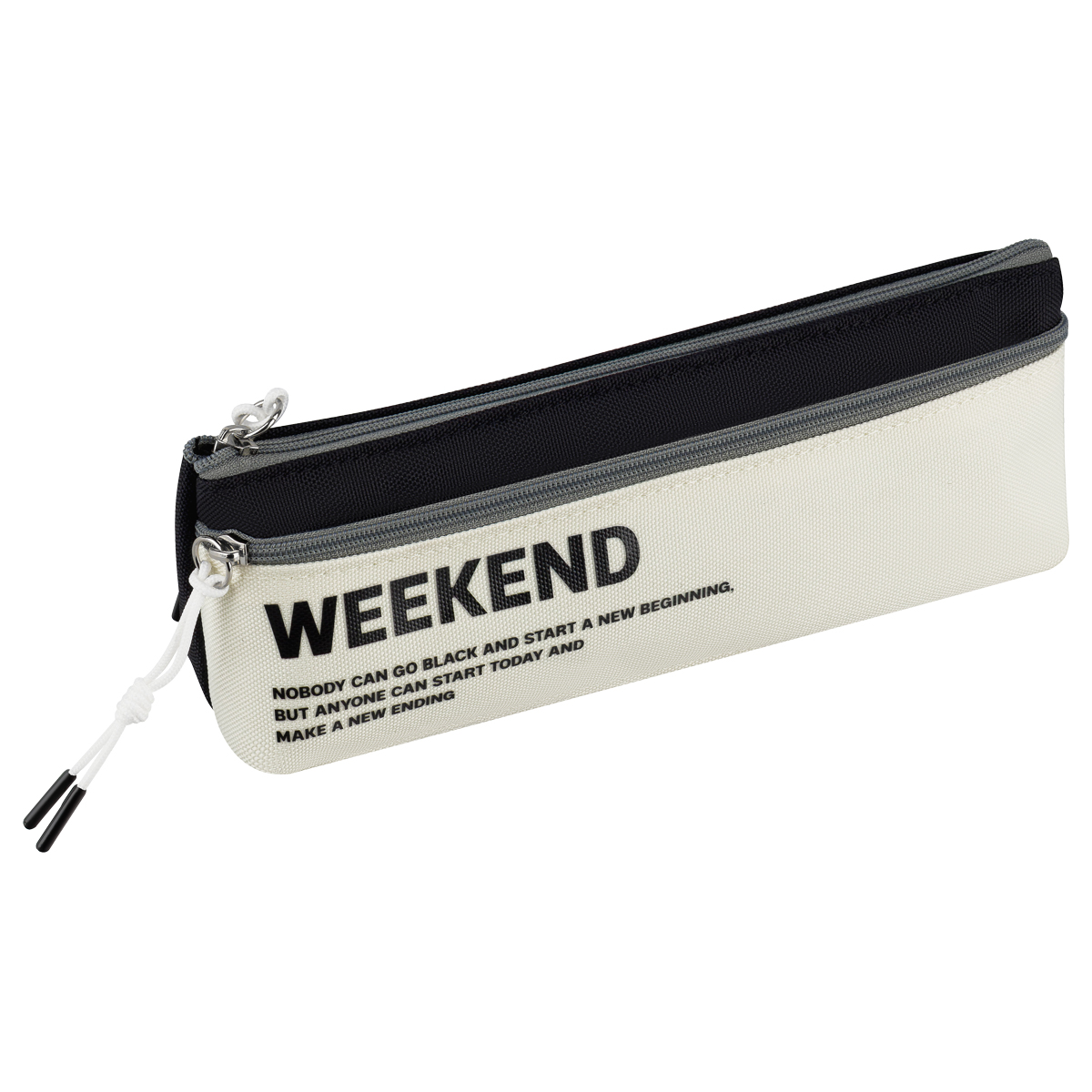 Пенал мягкий 210*90*40 MESHU "Weekend", 2 отделения, полиэстер - фото 1