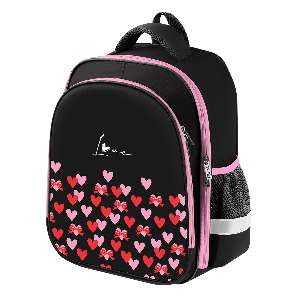 Ранец F?rst School Light "Love" 35*29*12см, 2 отделения, 2 кармана, анатомическая спинка - фото 1