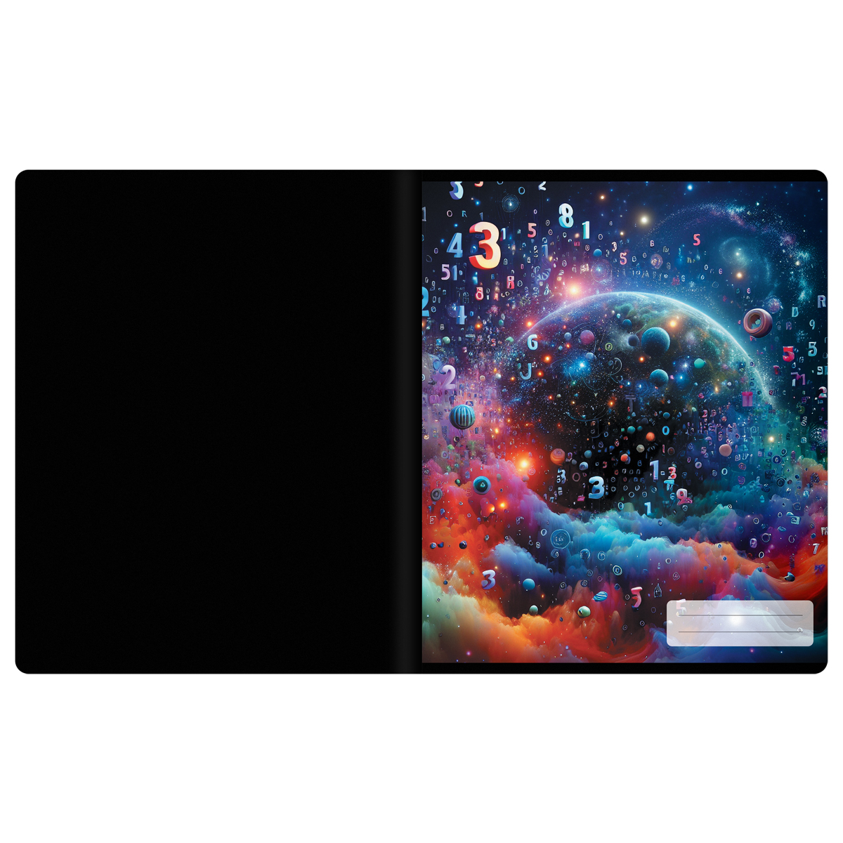 Комплект (12 шт.) предметных тетрадей 48л. BG "Информационное поле", soft-touch ламинация, выб. лак - фото 3