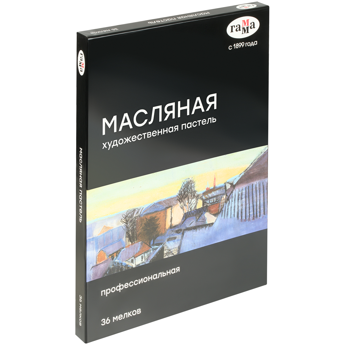 Пастель масляная Гамма, 36 цветов, картон. упаковка - фото 3