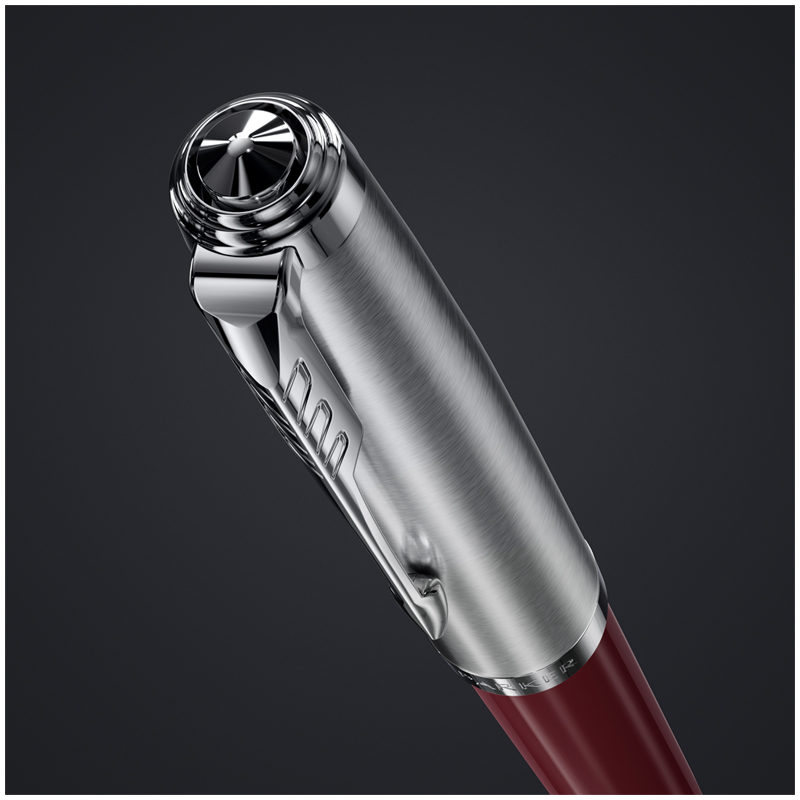 Ручка шариковая Parker "51 Burgundy CT" черная, 1,0мм, поворот., подарочная упаковка - фото 2