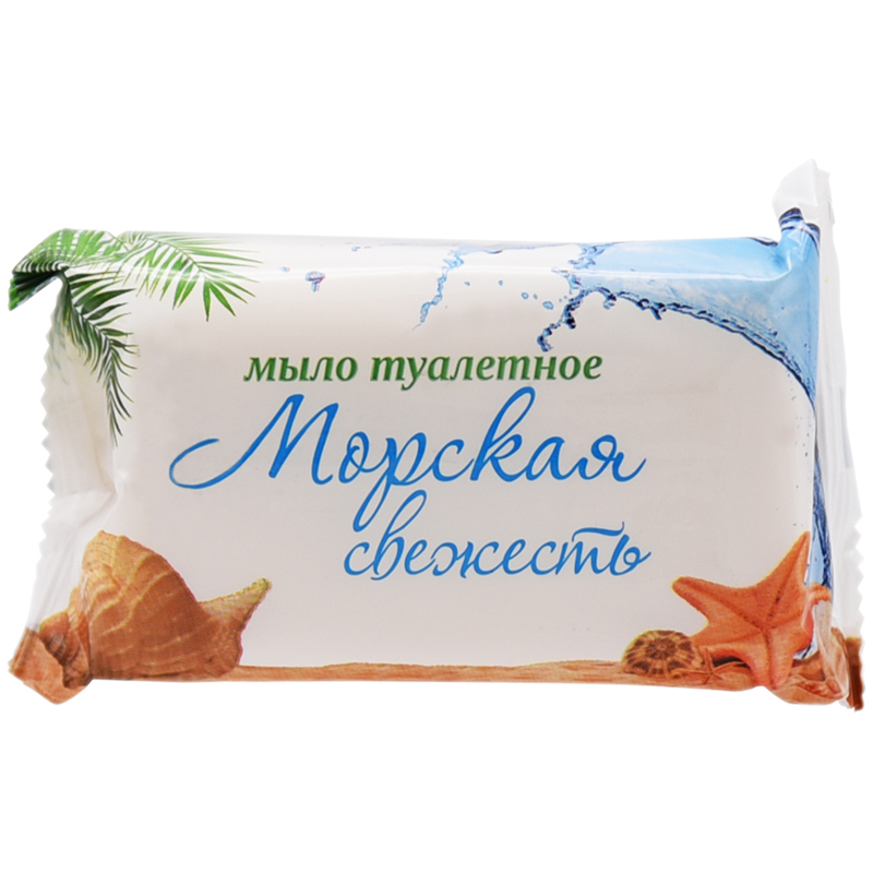 Мыло туалетное ММЗ "Стандарт. Морская Свежесть", флоу-пак, 90г - фото 1