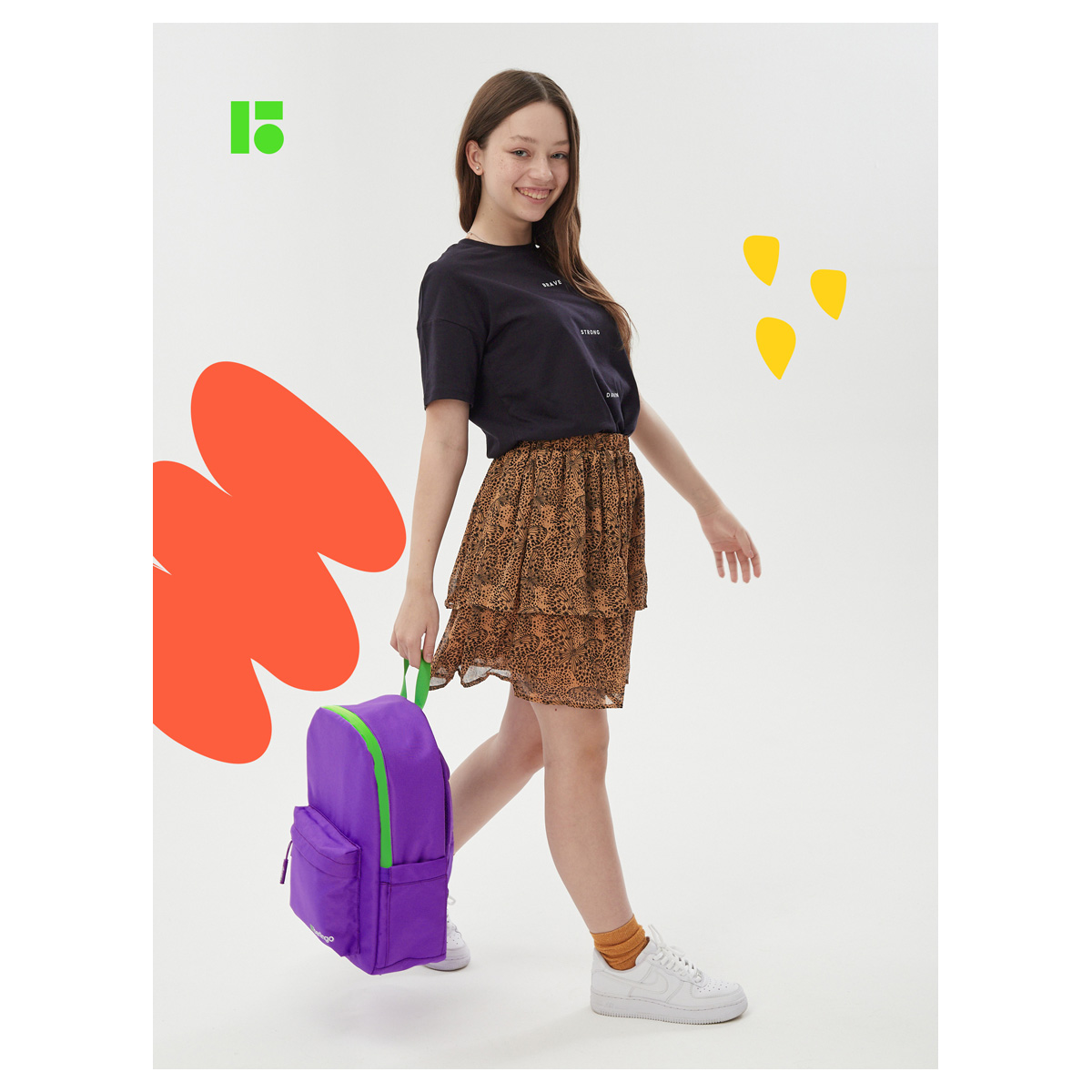 Рюкзак Berlingo "Regular purple", 40*27*16см, 1 отделение, 3 кармана, уплотненная спинка - фото 10