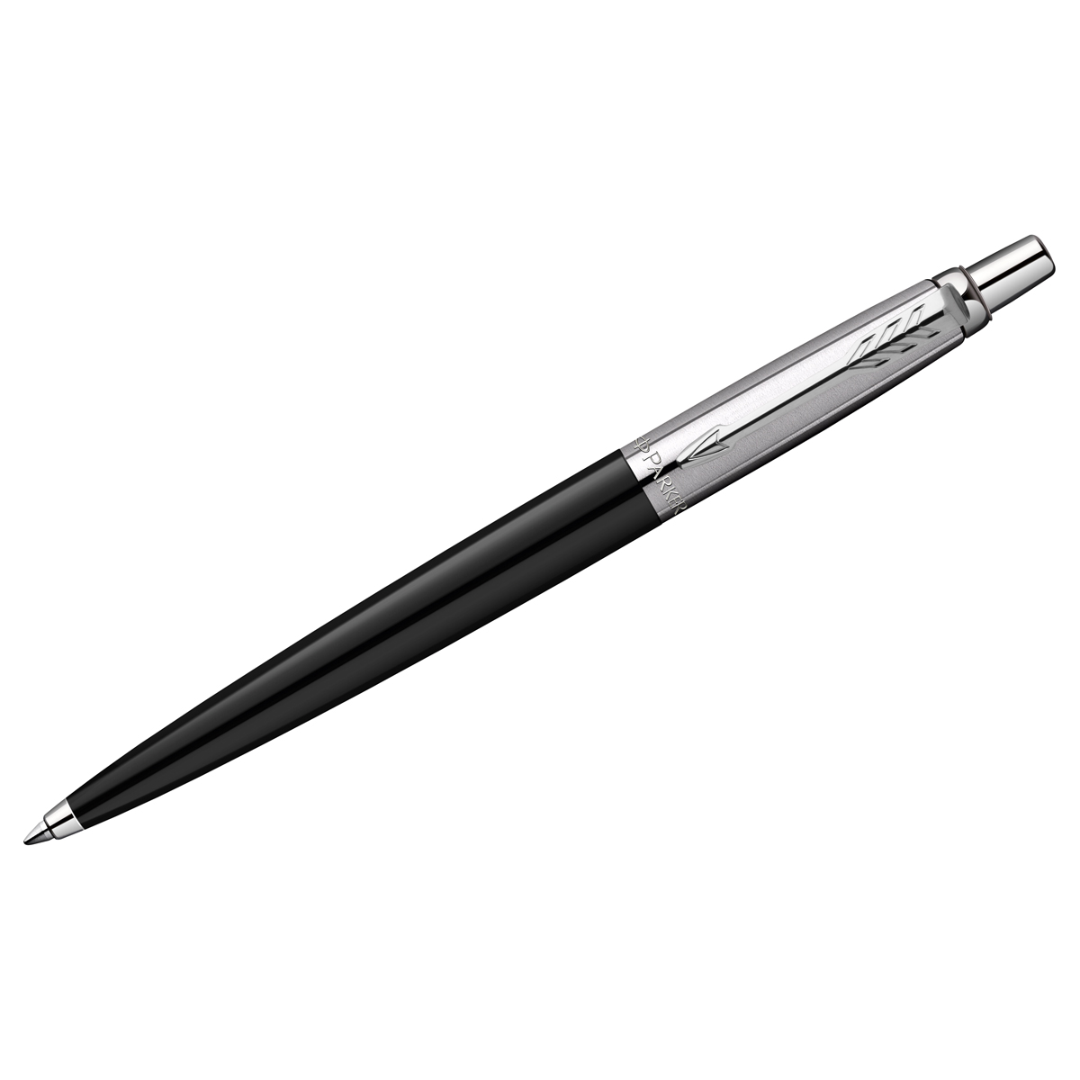 Ручка шариковая Parker "Jotter Originals Recycled Black CT" синяя, 1,0мм, кнопочн., подарочная упаковка - фото 1