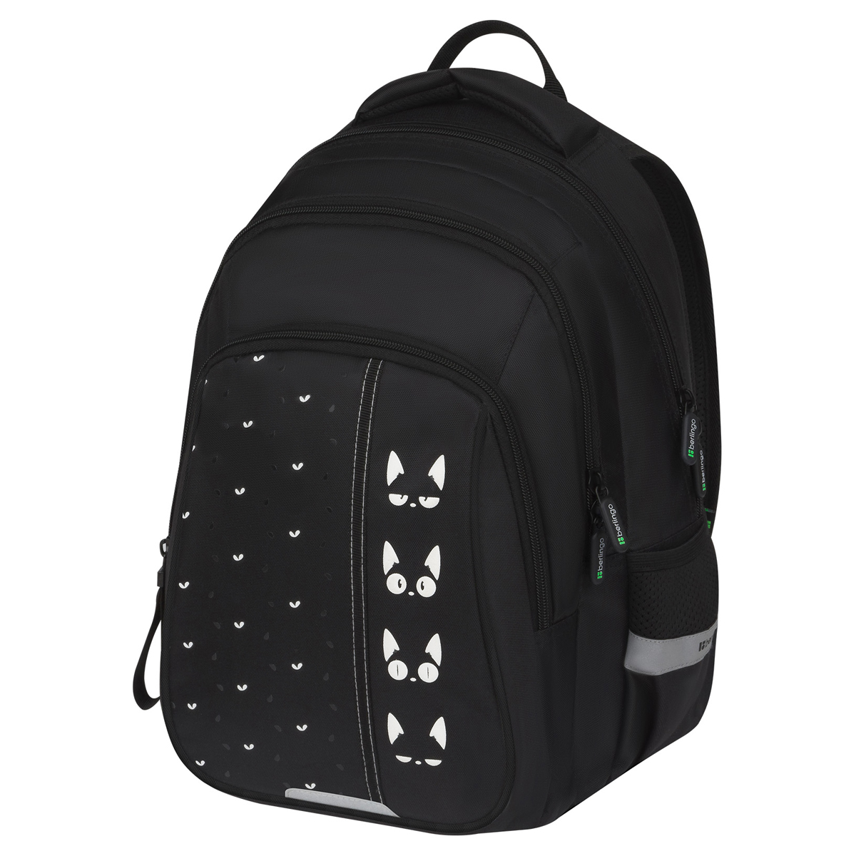 Рюкзак Berlingo Comfort "Cats" 38*27*18см, 3 отделения, 2 кармана, эргономичная спинка - фото 1