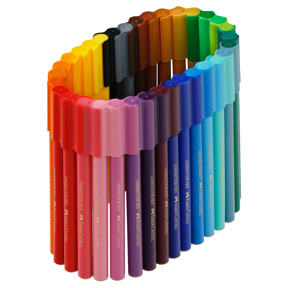 Набор для рисования Faber-Castell "Connector Unicorn" 33 фломастера - фото 7