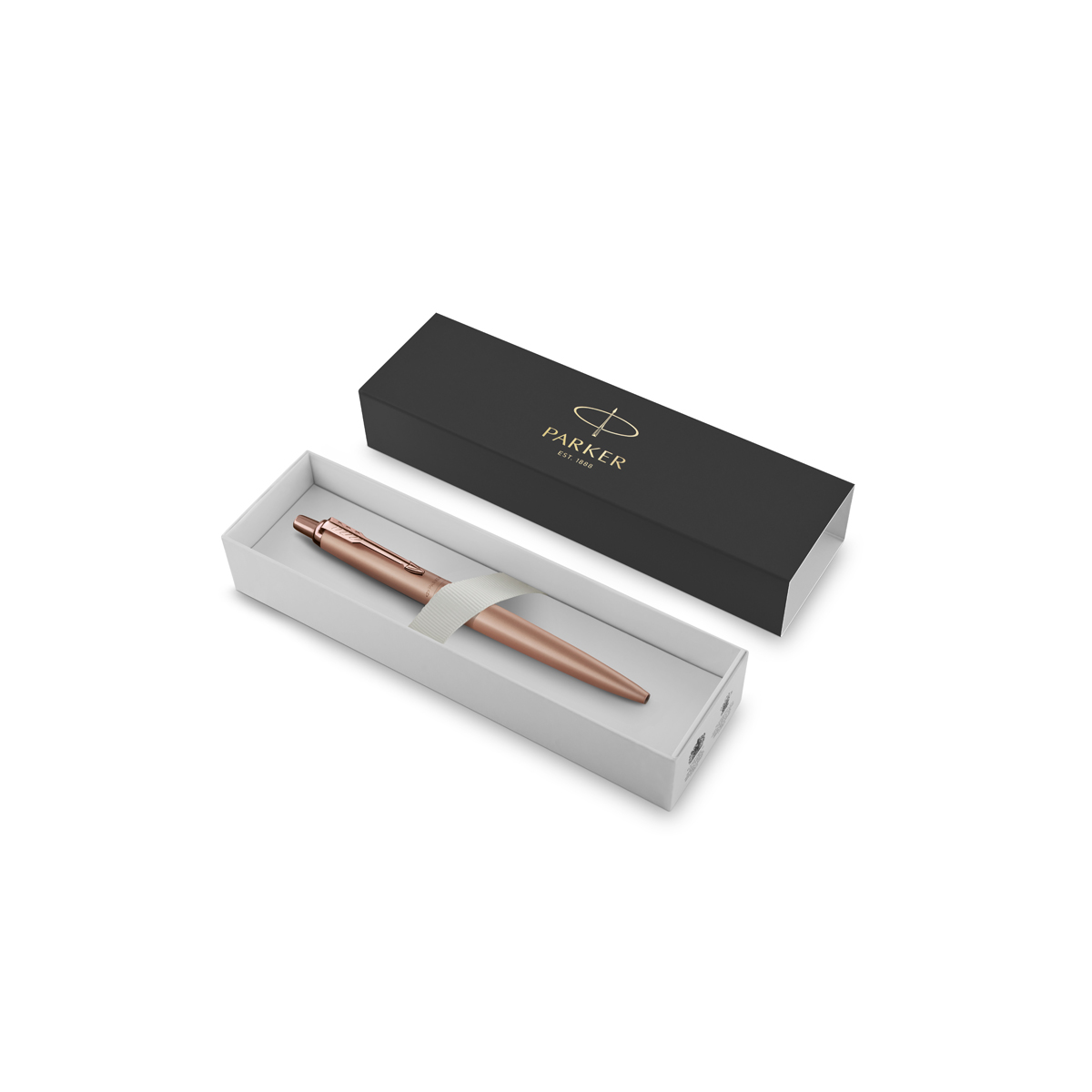 Ручка шариковая Parker "Jotter XL Monochrome Pink Gold" синяя, 1,0мм, кнопочн., подарочная упаковка - фото 2