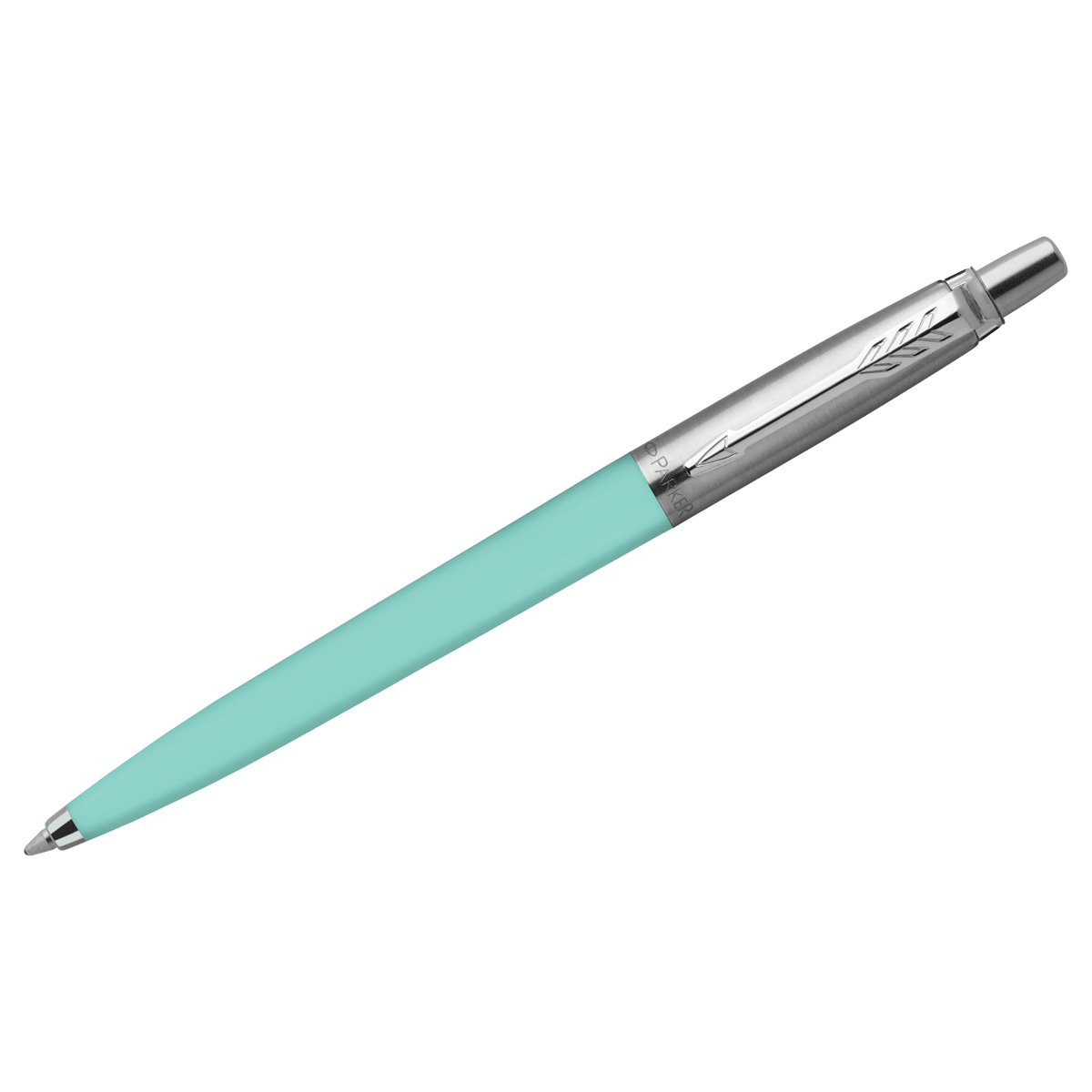 Ручка шариковая Parker "Jotter Recycled Mint " синяя, 0,8мм, кнопочн., пластик. корпус, подарочная упаковка - фото 1