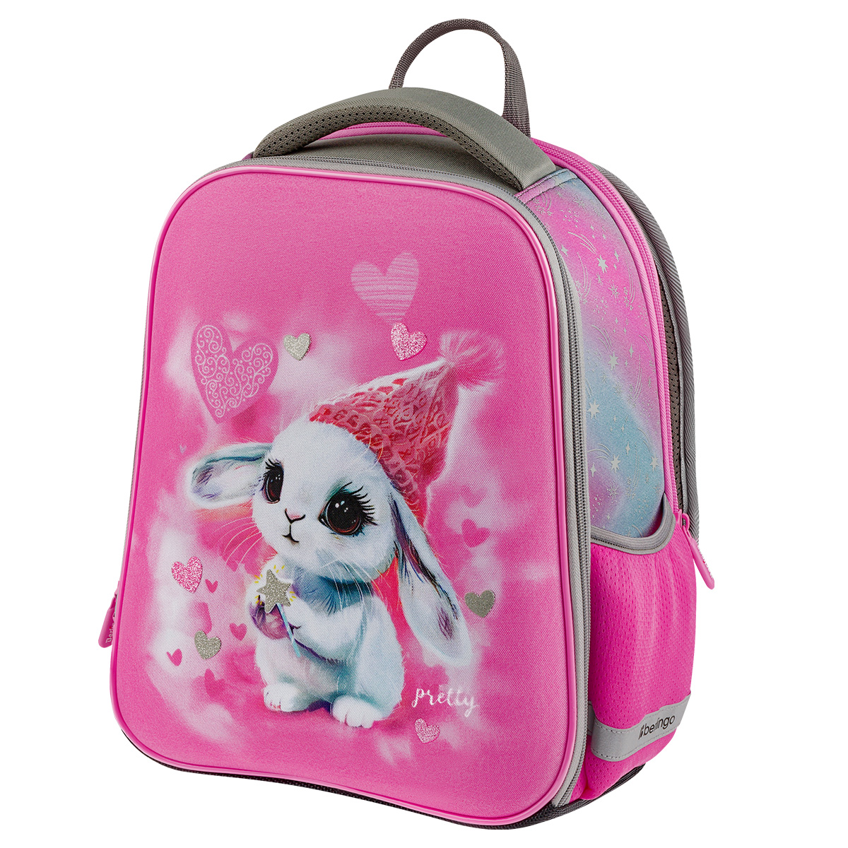 Ранец Berlingo Expert Mini "Dreamy Bunny" 36*27*14см, 2 отделения, 2 кармана, анатомическая спинка - фото 1