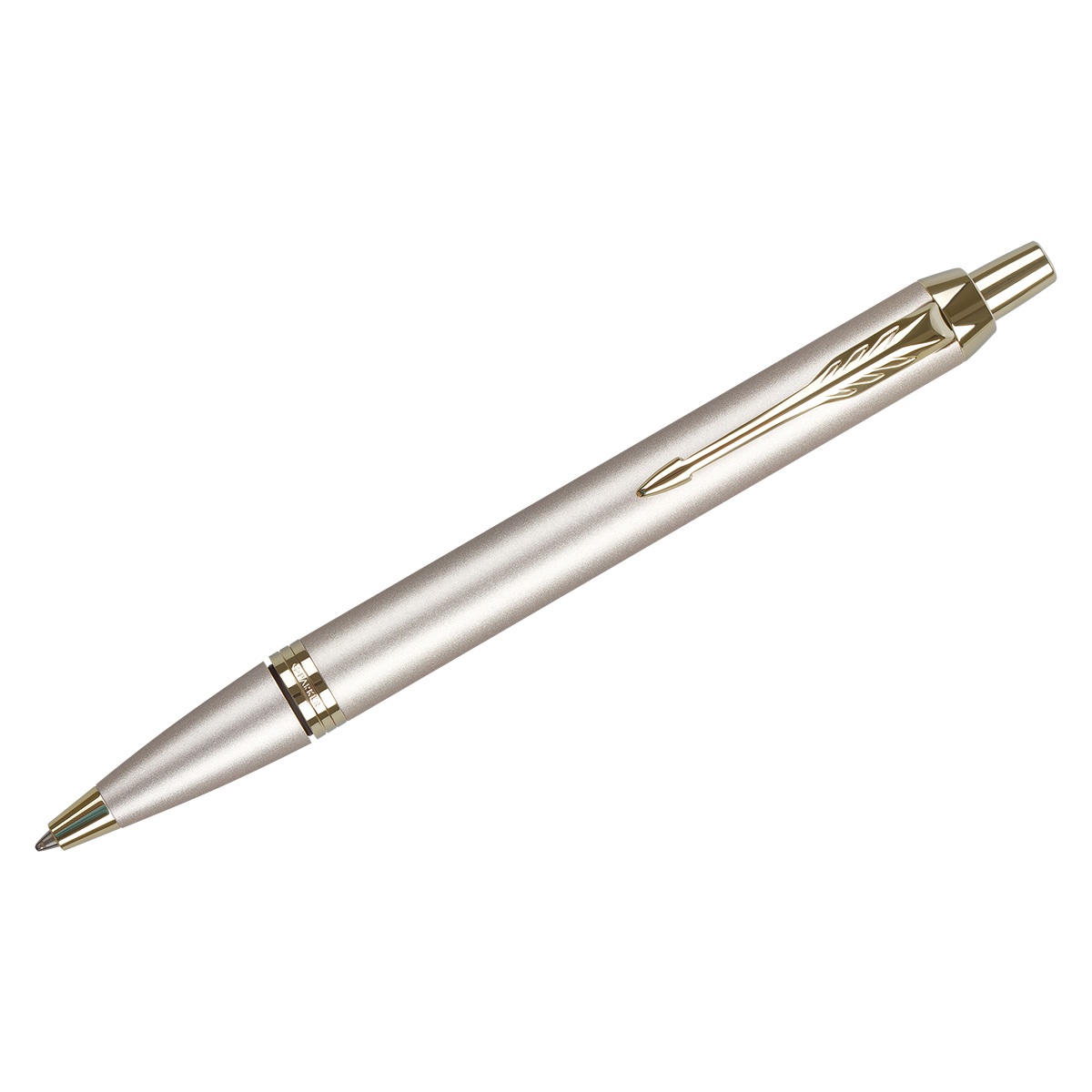 Ручка шариковая Parker "IM Professionals Monochrome Champagne" синяя, 1,0мм, подарочная упаковка - фото 1