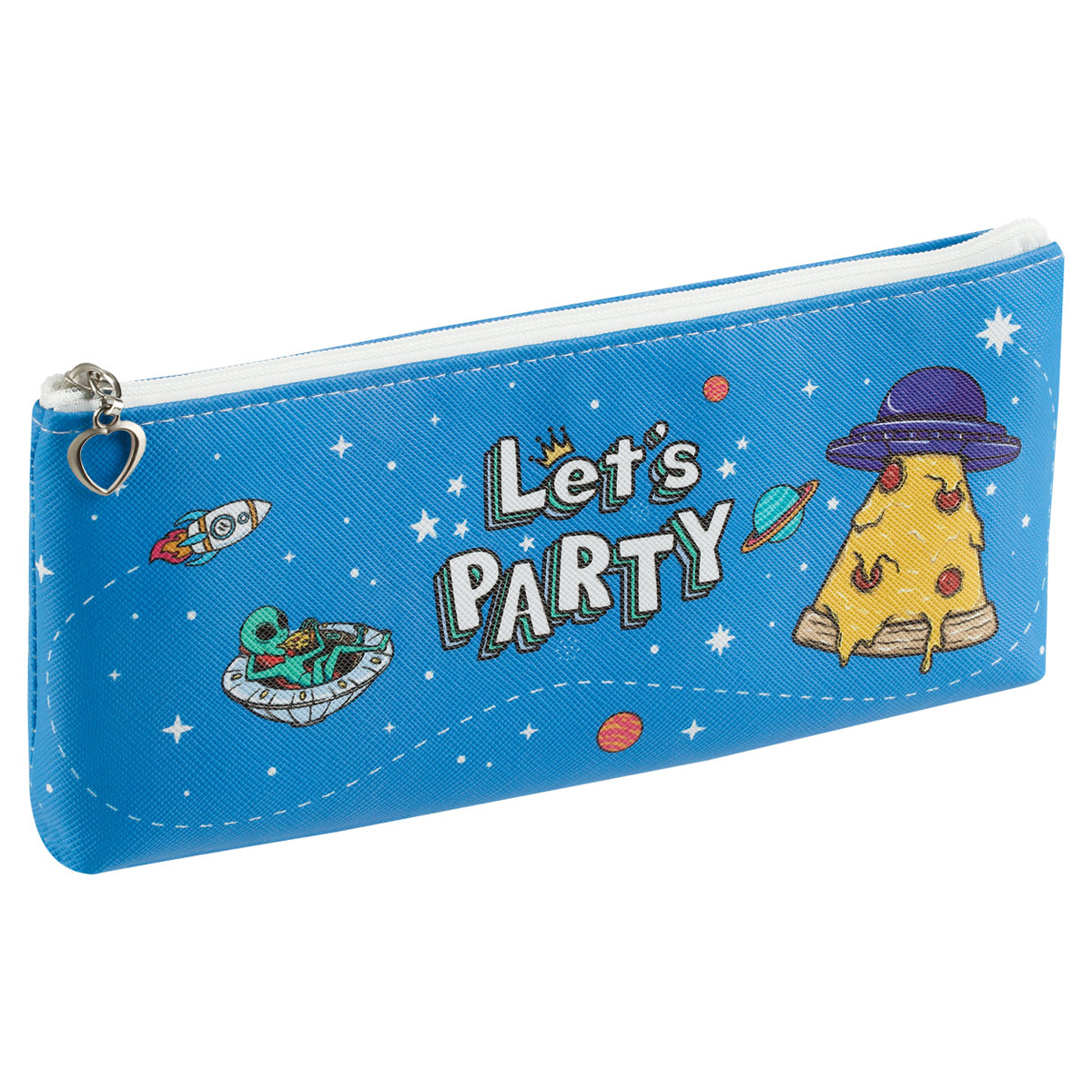 Пенал мягкий 200*85*30 MESHU "Space party", искусственная кожа - фото 2