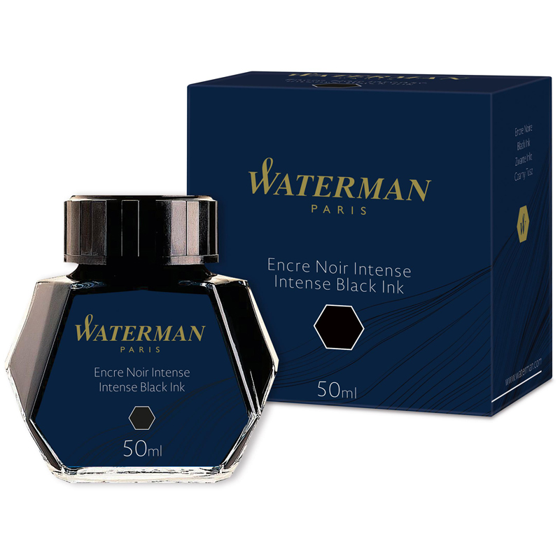 Чернила Waterman черные, 50мл - фото 2