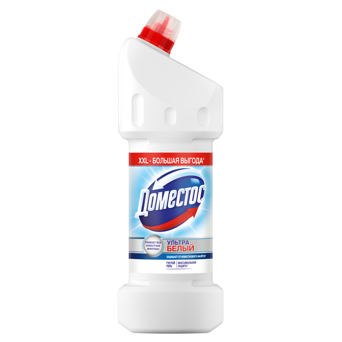 Средство для уборки туалета 1,5 л, DOMESTOS (Доместос) "Эксперт сила 7", "Ультра Белый", 67683236 - фото 1
