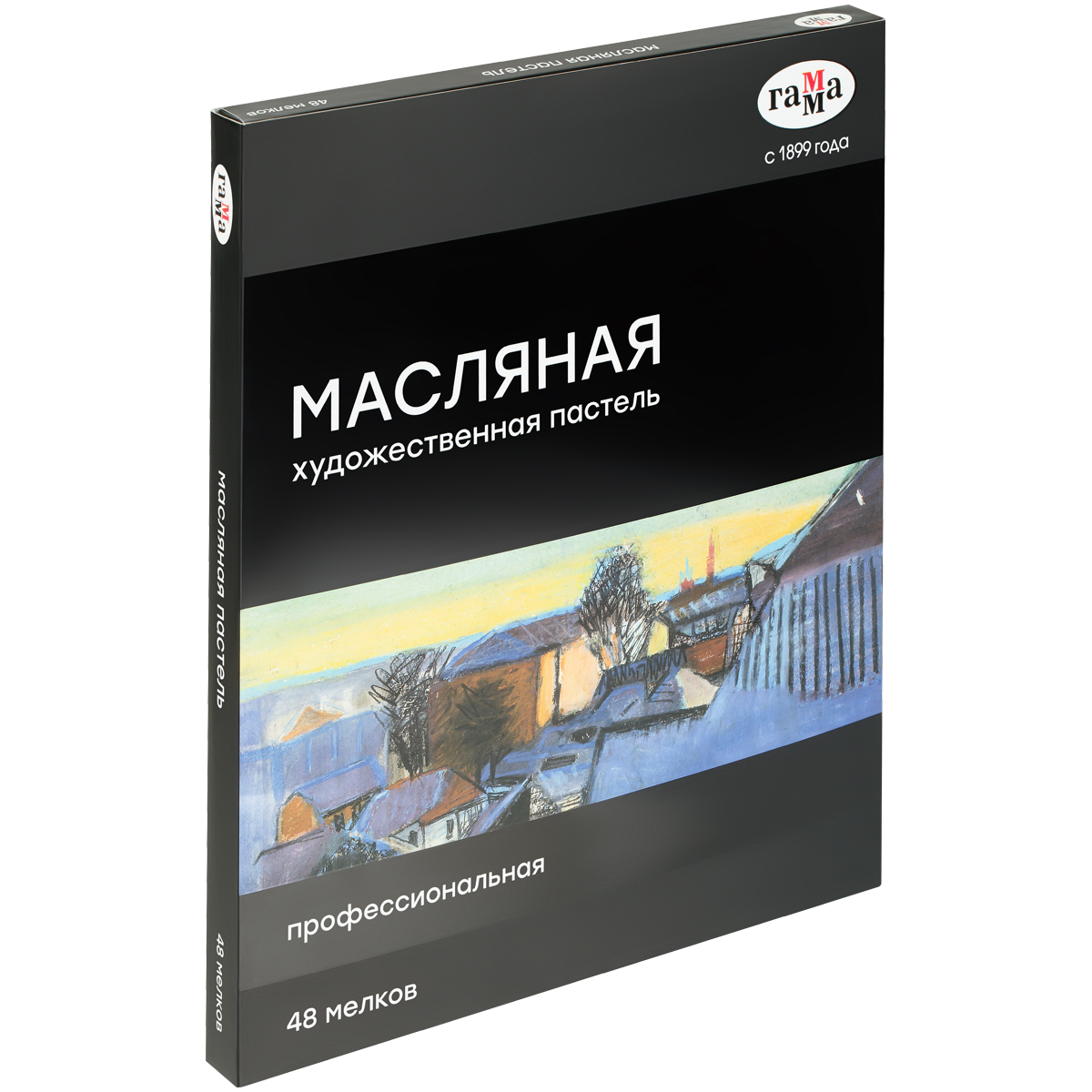 Пастель масляная Гамма, 48 цветов, картон. упаковка - фото 2